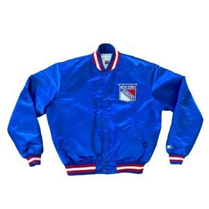 Vintage Satin New York Rangers Starter Jacket